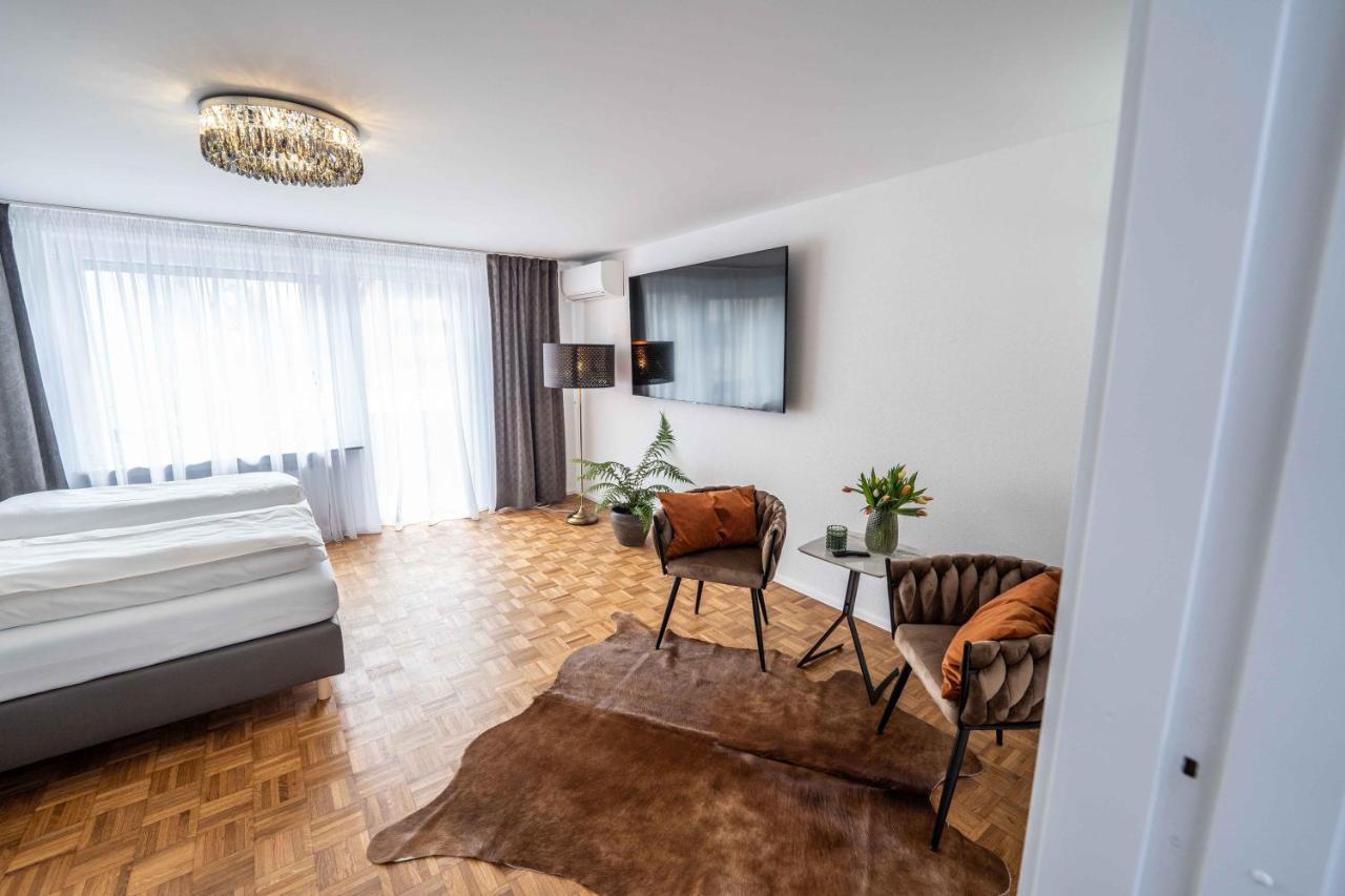 City Wohnung Fn L 5 Klimatisiert Mit Balkon Und Kueche Friedrichshafen Exterior photo